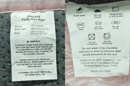 Es importante leer los datos de la etiqueta del producto para poder identificarlo