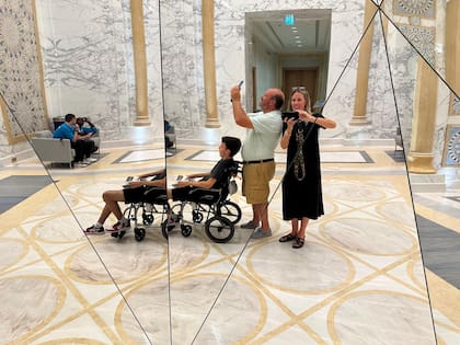 “Es muy bueno para relacionarse con la gente”, dice su mamá.