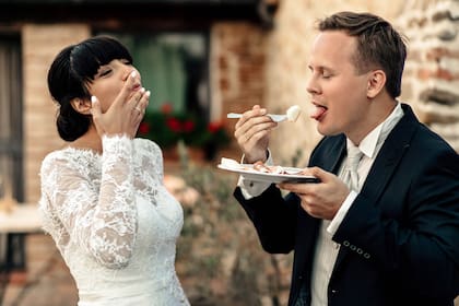 Es muy común que haya una comida antes de que se vayan los invitados