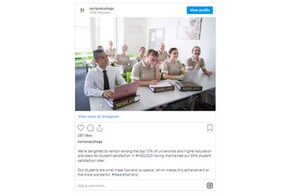 Es muy reconocida porque de allí se gradúan las mejores cuidadoras de niños del mundo