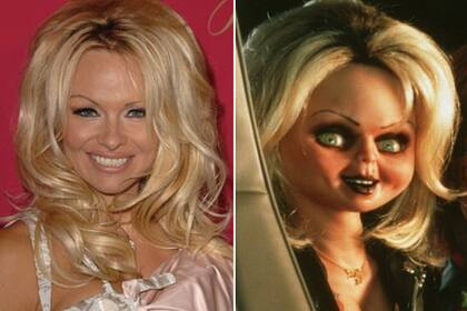 Es notorio el parecido de Pamela Anderson con la novia de Chucky, ¡perdón chica Baywatch! Pero estamos seguros de que fuiste la inspiración del que creó este personaje... ¿no creen?