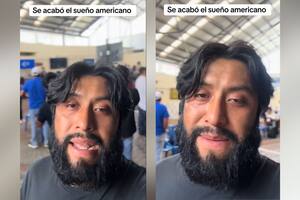 Es oriundo de Guatemala y fue deportado de Estados Unidos y separado de su familia