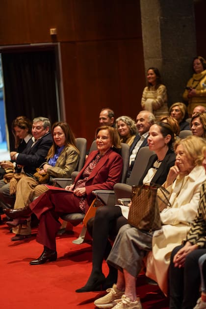 "Es para mí un honor esta nominación y el saber que mi nombre va a quedar impreso en esta casa. ¡Mil gracias Eduardo!", destacó Ricardo Esteves en su discurso, que fue leído por su hijo en el Malba