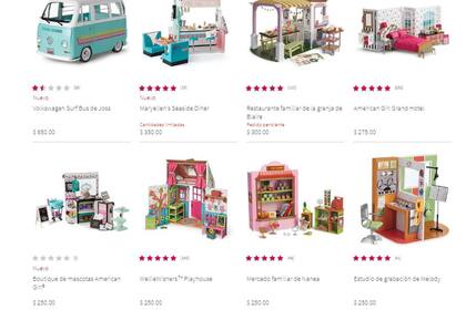 Es posible comprar todo tipo de accesorios para acompañar a la muñeca