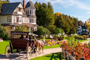 La única isla sin autos y con un caballo por persona