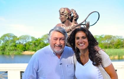 "Es un monstruo", dijo Salatino sobre Sabatini la primera vez que la vio jugar cuando tenía 10 años. Se transformó en su debilidad
