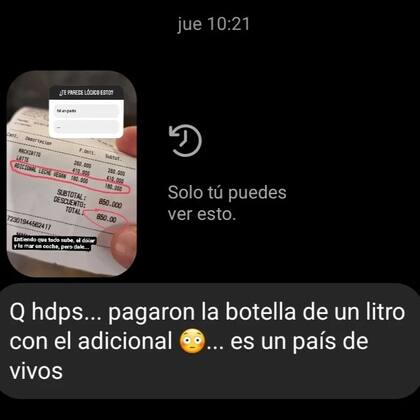 "Es un país de vivos", sintetizó un (Foto: Instagram @elgordococina)