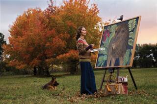 La hermana de Polito Pieres abre las puertas de su casa-taller