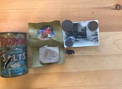 Esas son las monedas que encontró el detector de metales y que pueden valen una fortuna