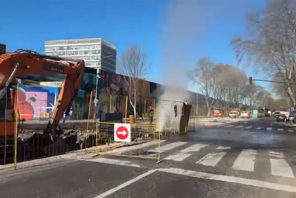 Escape de Gas en Palermo ocurrió en la Avenida Juan. B Justo y Paraguay