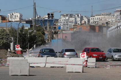 Ocurrió a la altura de Ramón Castillo al 1700