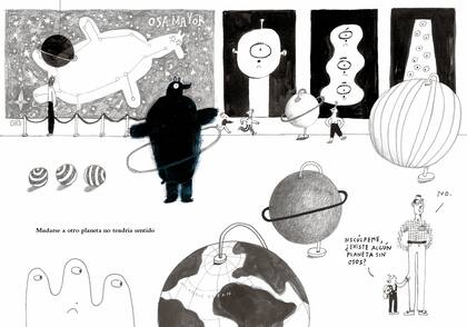 Escena de "Calamitoso", uno de los libros más recientes de Limonero