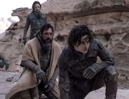 Escena de "Dune", dirigida por Denis Villeneuve y basada en la primera novela de la saga escrita por Frank Herbert