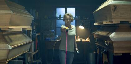 Escena de La dama de los muertos, de Netflix (Foto: Captura)