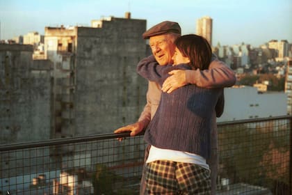 En una escena de su última película, Un día de suerte, de Sandra Gugliotta