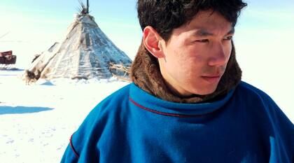 Escena de Musgo blanco de reno, de Vladimir Tumaev, uno de los films en competencia