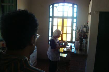 Escena del documental sobre Inés Aráoz