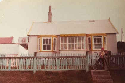 Escenas cotidianas en las Malvinas.