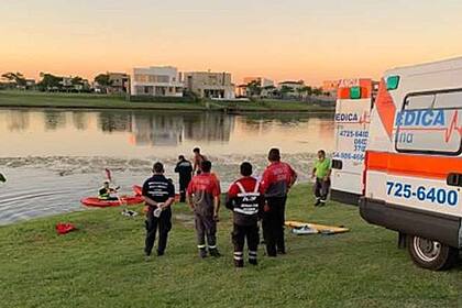 Escobar: desapareció un joven mientras remaba en un Kayak en un country