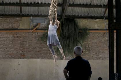 Escena de la película "Escribir en el Aire" que se verá el viernes el Teatro San Martín