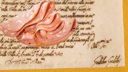 Escrito con la firma de Galileo Galilei