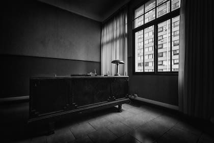 Escritorio de Natalio Botana en el edificio del diario "Crítica"