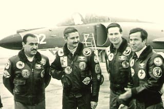 Homenaje a “Piti” Colombo, el líder de una escuadrilla letal que hizo historia en Malvinas