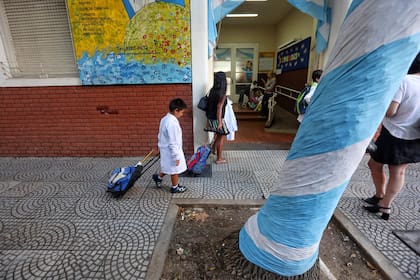 En la escuela pública Juan Balestra hubo clases