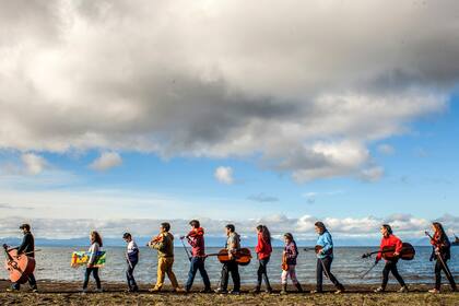 En la orilla del lago del Frutillar, un paisaje musical con tradición, que hace poco le valió el nombramiento de "ciudad creativa de la música" por la Unesco