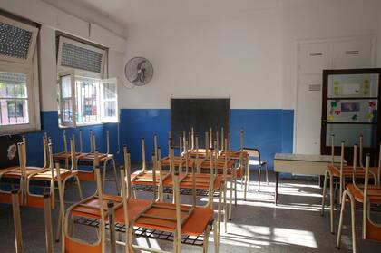 Escuelas sin clases presenciales en la provincia de Buenos Aires