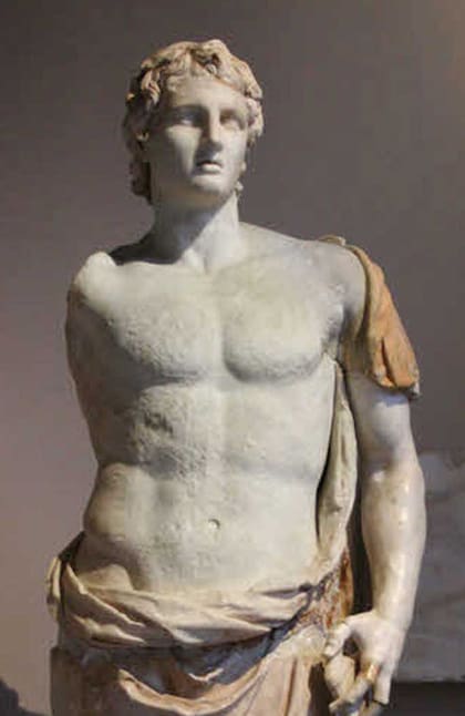 Escultura de Alejandro Magno