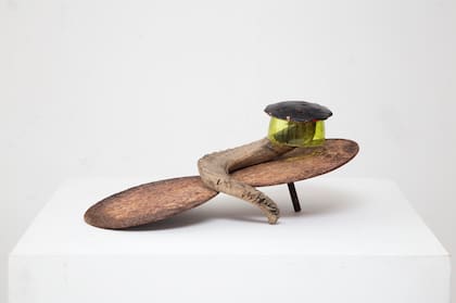 Escultura de Julia Padilla presentada por Linse en la sección Opening de Arco