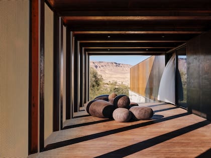 Escultura del artista británico Antony Gormley.