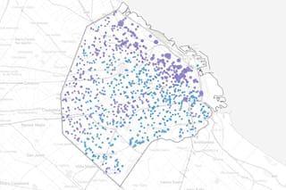 Sorpresas en el mapa por colegios de las elecciones porteñas