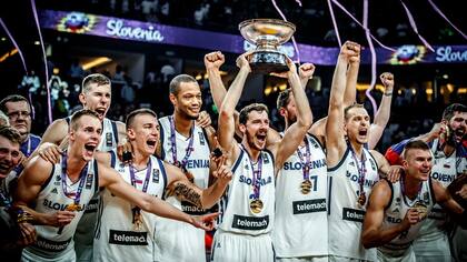 Eslovenia es el último campeón del Eurobasket, de 2017, y quiere defender el título