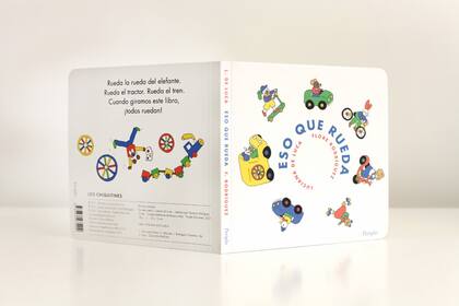 "Eso que rueda", un libro ideal para los más chiquitos de la casa