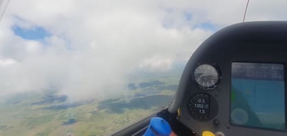 "Esos aproximadamente 20 minutos en el aire se sintieron como un sueño hecho realidad", cuenta Adriana