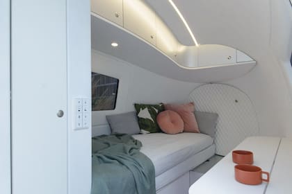 Espacio de relax que también es dormitorio