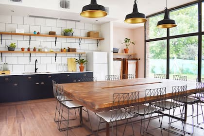 Espacios comunes en una de las propiedades de Casa Campus