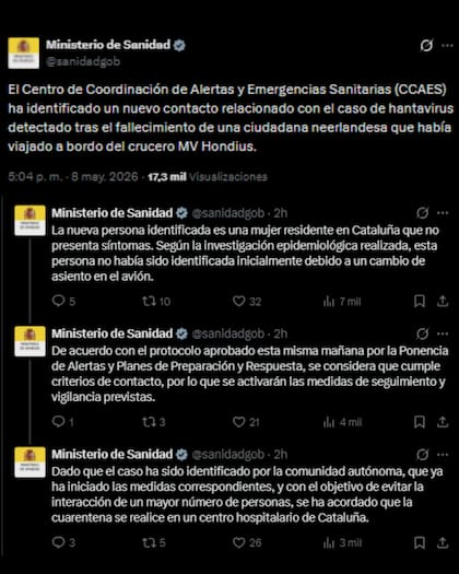 España confirmó un nuevo contacto en Cataluña