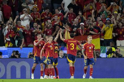 España le dio vuelta el partido a Goergia y pasó a los cuartos de final