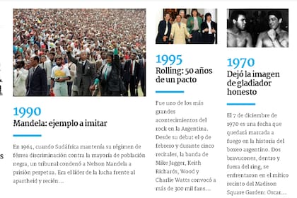 Especial digital por los 75 años del diario Clarín