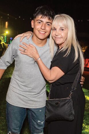 Especialista en el tema, Claudia Villafañe fue la encargada de organizar la fiesta de cumpleaños de su nieto.