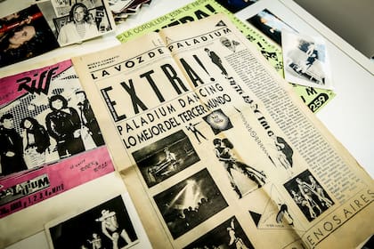 Paladium contaba con un diario impreso donde escribían destacadas plumas del periodismo musical y cultural