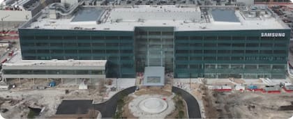 Esperan que la nueva planta de Samsung en Texas comience a operar a finales del 2026