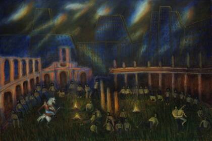 "Esperando" (2000), de Santiago García Sáenz, se rematará el miércoles en Sotheby's