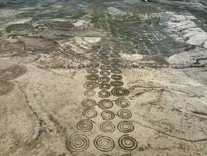 Espirales del desierto #1, Verneukpan, Northern Cape, Sudáfrica, 2018