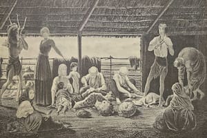 El oficio con el cual las mujeres sorprendían por su destreza y velocidad