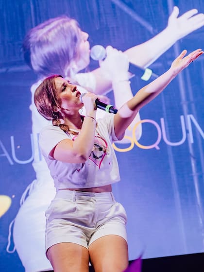Esquivel es parte del festival Teenage Dream que se desarrolla en diferentes ciudades de Italia