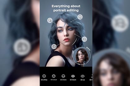 Esta app permite hacer cambios en el aspecyo (Captura app)